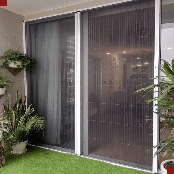 Bird netting installation for windows and balconies